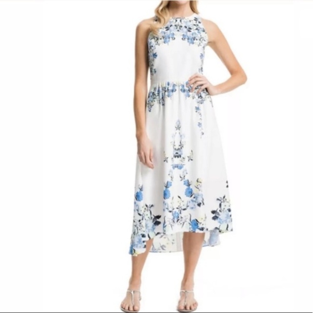 Cynthia Steffe Floral Midi Dress